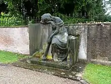 Vestige de l'ancien monument aux morts de la Robertsau par Alfred Marzolff (1868-1936)