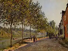 Alfred Sisley, Matin de juin à Saint-Mammès (1884)