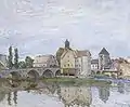 Alfred Sisley, Moret-sur-Loing, 1892.Collection privée