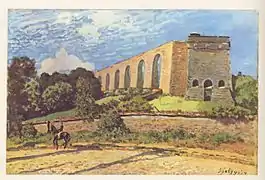 L'Aqueduc de Marly (1874), Toledo, musée d'art de Toledo.