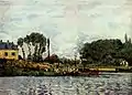 Bateaux à BougivalAlfred Sisley, 1873