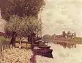 La Seine à BougivalAlfred Sisley, 1872