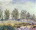 Alfred Sisley, Paysage (1880).