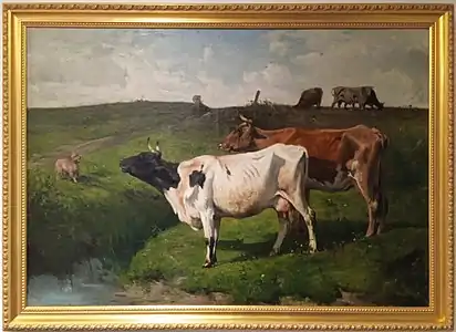 Bord de prairie (1864, Knocke)