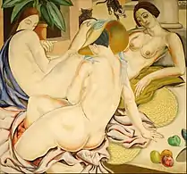 Mujeres indolentes, 1927, Musée national des Beaux-Arts de Buenos Aires