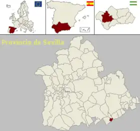 Localisation de Algámitas