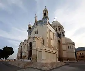 La Basilique Notre-Dame d'Afrique à Bologhine, Alger.