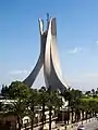 Monument des martyrs de la guerre d'indépendance à Alger