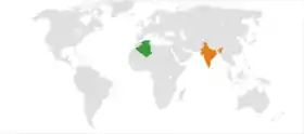 Algérie et Inde