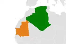 Image illustrative de l’article Frontière entre l'Algérie et la Mauritanie