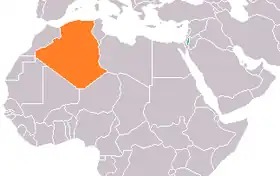 Palestine (État) et Algérie