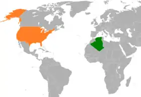 États-Unis et Algérie