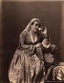 Mauresque en karakou, ca. 1880
