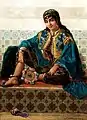 Algerienne en caftan-1856