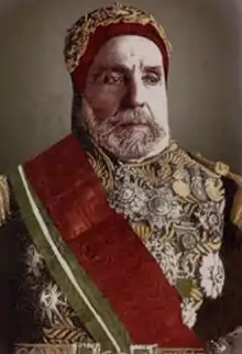 Portrait d'Ali III Bey