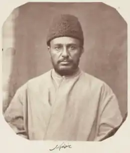 Autoportrait de Ali Khan Vali (son fils)