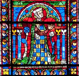 Alix de Thouars(1201-1221),sa première épouse.