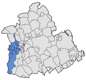 Localisation de Aljarafe