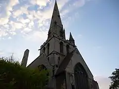 Autre vue extérieure de la Toussaint, Cambridge