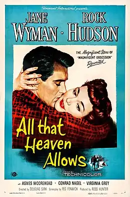 Description de l'image All That Heaven Allows (1955 poster).jpg.