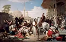 The Slave Market, Constantinople par William Allan (1838).