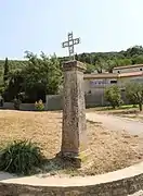 La première station située à la sortie de la commune au pied de la côte.