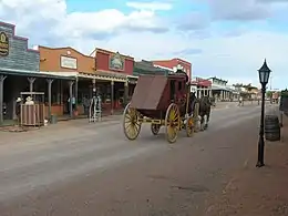 La ville de Tombstone.