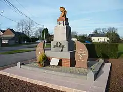 Le monument aux morts.