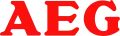 Logo d'AEG de 1953 à 2010.