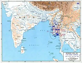 Troisième campagne de Birmanie, avril-mai 1945