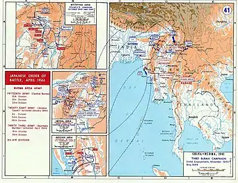 Troisième campagne de Birmanie, octobre 1943 - mai 1944