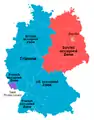 Partition de l'Allemagne de 1945 à 1990