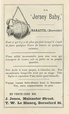 Annonce parue en 1895