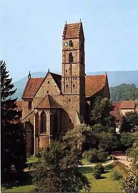 L’église de l’abbaye d’Alpirsbach