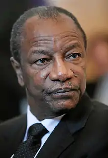 GuinéeAlpha Condé, président (représentant de l'Union africaine)