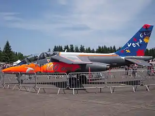 Alpha Jet de la Base aérienne 705 Tours.