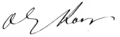 signature d'Alphonse Karr