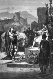 Épisode de la Guerre des Gaules : « Vercingétorix se livre en personne à César »