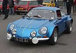 Alpine Renault A110 1600 Berlinette 1969-77.