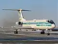 Tupolev Tu-134 de Alrosa Mirny Air Enterprise transitant par l'aéroport.