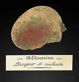 Broyeur de couleurs.Muséum de Toulouse.