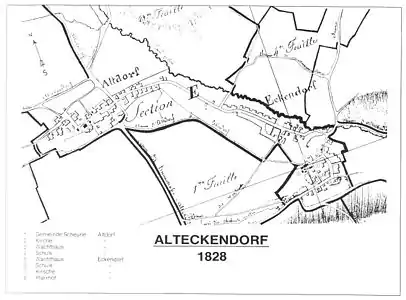 plan du village