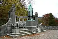 Statue de Gustav Selve à Altena, Westphalie