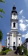 L'église Saint-Alton-et-Sainte-Brigitte, construite par l'architecte Johann Michael Fischer.