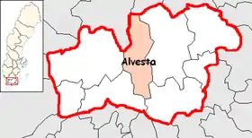 Localisation de Alvesta