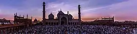 La prière du vendredi à Jama Masjid (Delhi).