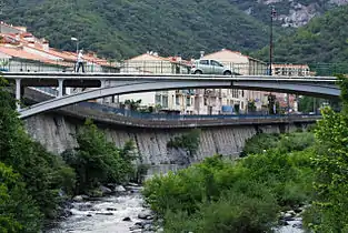 Pont sur le Tech à Amélie-les-Bains