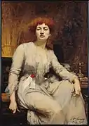 1893 Portrait de Séverine, Paris, Musée Carnavalet