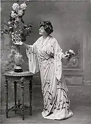 Amélie Diéterle chez Babani, par Jean Louis Albert Mathieu dit Mathieu-Deroche en 1906.
