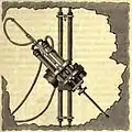 Perforateur à moteur Perret (système Leschot) (1862)